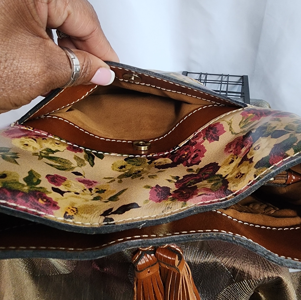 Patricia nash Torresina Leather Bucket bag - Picture 9 of 9